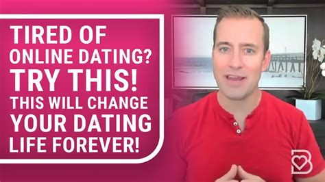 Tired Of Online Dating Try This Relationship Advice For Women By Mat Boggs Youtube