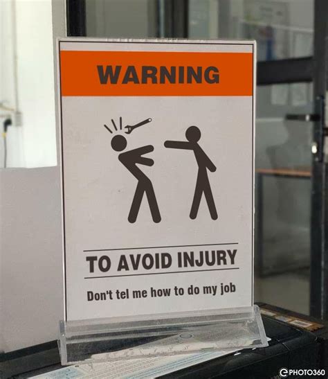 Create Funny Warning Sign