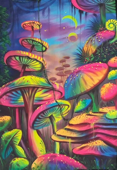 Pin By Ariel On Wall Collage In 2020 Hippie Painting Trippy Painting