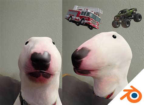 Walter The Dog Blender 3d Face Model By Thegamerxu On Deviantart