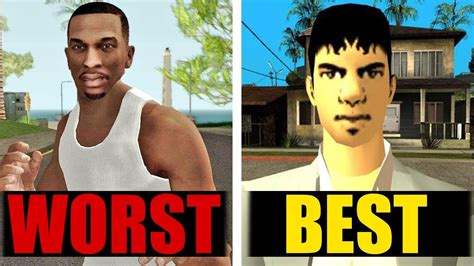 Every Grand Theft Auto Game Ranked Best To Worst Redux Youtube