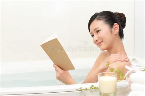 Woman Taking Relaxing Bath Stock Image Image Of Adult 134361963