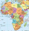Afrika - Politische Übersicht-978-3-14-100800-5-146-4-1 | Diercke 2023
