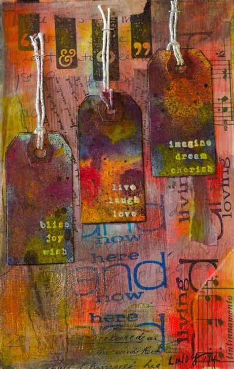 Here And Now Mixed Media By Lindy Powell Fine Art America