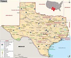 Mapa de Texas (36 "W x 29.48" H): Amazon.es: Oficina y papelería
