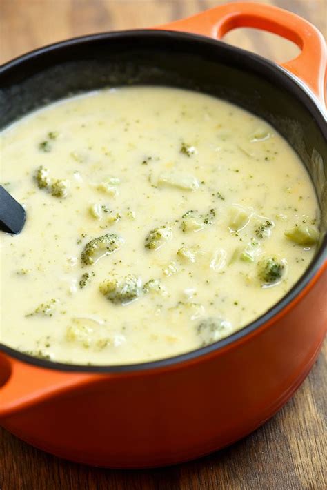 Easy Cheesy Broccoli Soup Recipe Cheesy Broccoli Soup