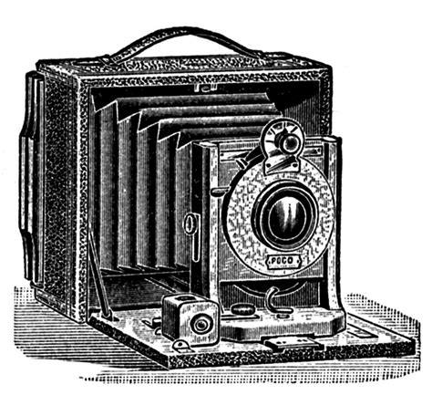 4 Vintage Camera Clipart The Graphics Fairy