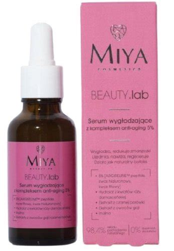 Miya Beautylab Smoothing Serum With An Anti Aging Complex 5 30 Ml