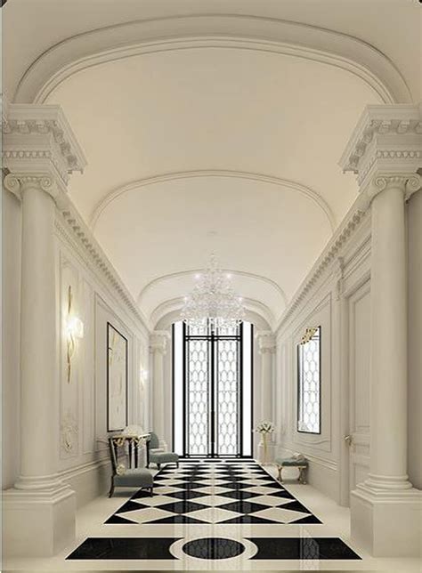 Black And White Hallway Design Ideas Ions Design Homify Lobby
