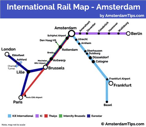 Amsterdam Airport Map Train Station