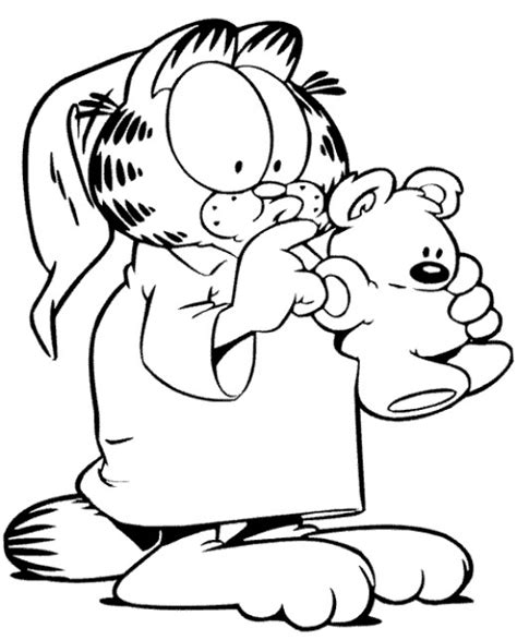 Fun Coloring Pages Garfield Coloring Pages