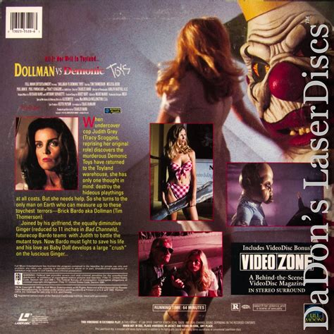 Dollman Vs Demonic Toys Laserdisc Rare Laserdiscs Full Moon Cult Lds