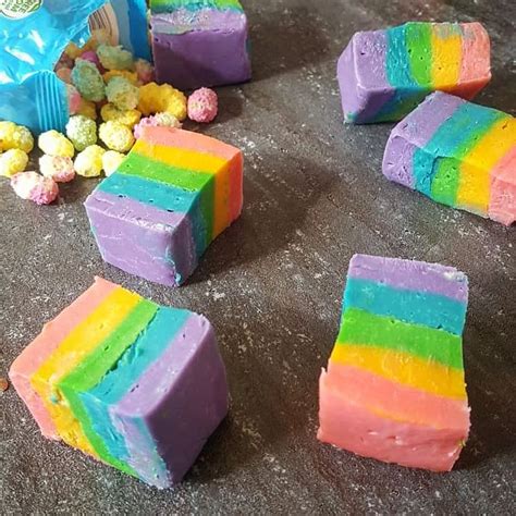 Rainbow Fudge Baking With Kids