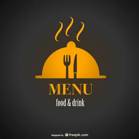 Free Vector Vintage Restaurant Menu