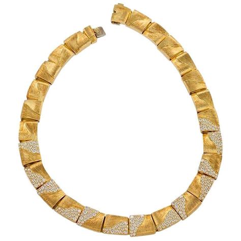 Gold And Diamond Necklace By Henry Dunay For Sale At 1stdibs