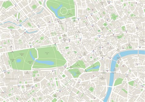 25 London Map 196219 London Map Uk