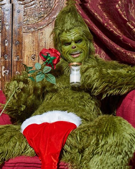 Ring The Alarm As The Grinch Bares It All In Naughty Christmas Photoshoot Small Joys