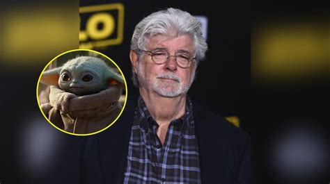 George Lucas Conoce A Baby Yoda Al Visitar El Set De The Mandalorian