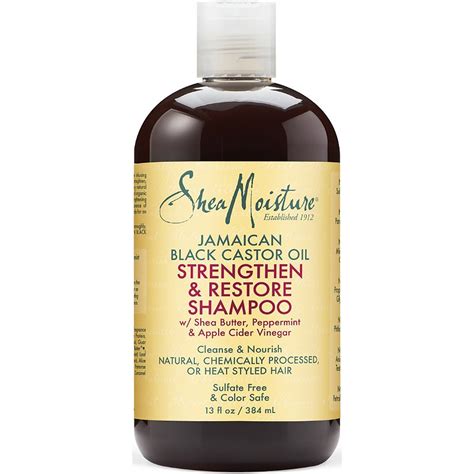 Shea Moisture Jamaican Black Castor Oil Strengthen And Restore Shampoo Afroshoppech