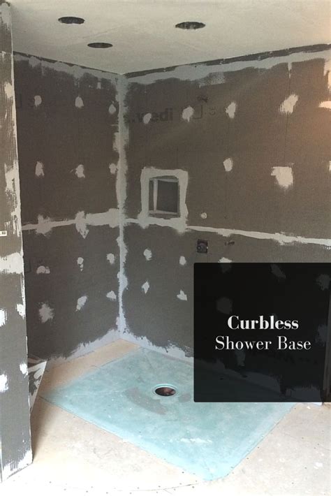 7 Myths About One Level Curbless Showers Rustic Bathroom Wall Decor