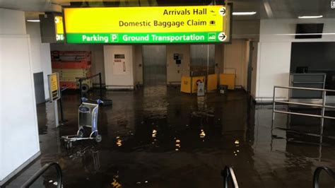 Water Leak Floods Jfk Airport Baggage Claim Forces Evacuation Cw39