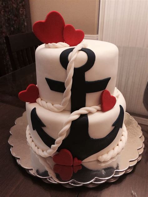 Nautical Love Cake Desserts Cupcake Cakes