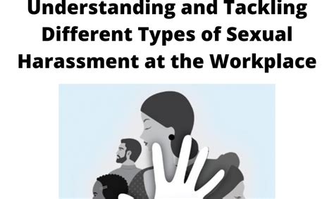types of sexual harassment at a workplace