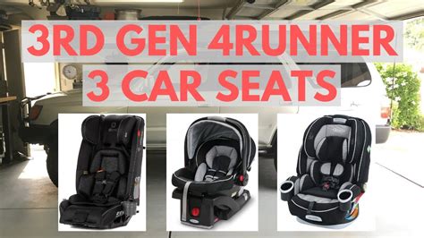 Fitting 3 Car Seats In My Toyota 4runner Youtube