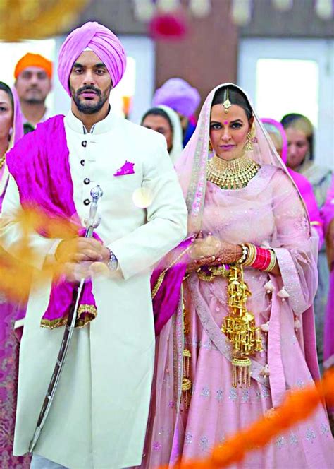 Neha Dhupia Ties The Knot With Angad Bedi The Asian Age Online Bangladesh