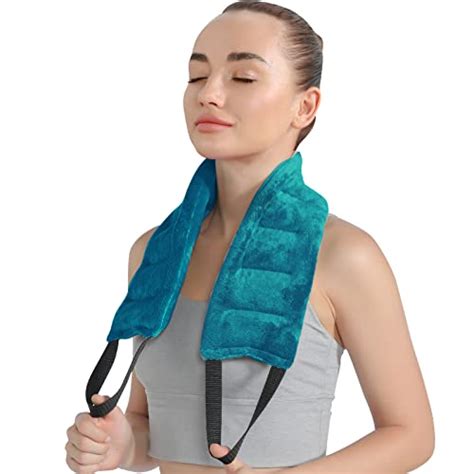 Revix Heating Pad Microwavable Multi Purpose Heated Wrap For Neck Shoulders Back Joints And