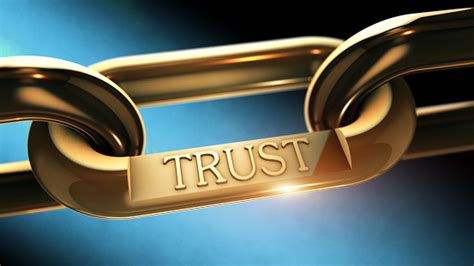 Trust Chain As Business Concept Stock Photo Download Image Now
