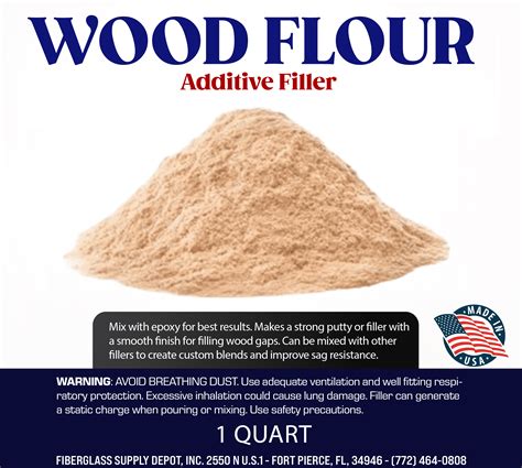 Wood Flour Quart
