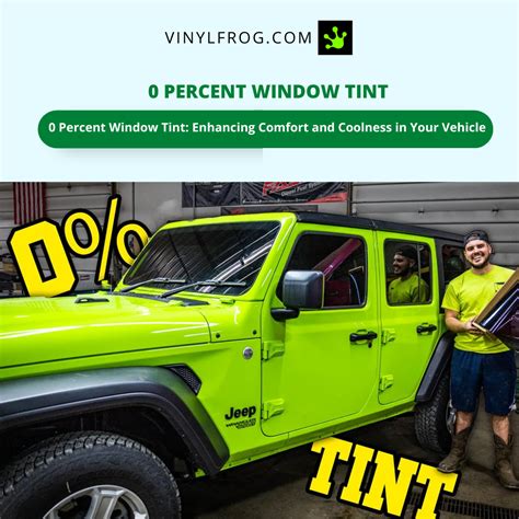 Window Tint Percentages Vinylfrog