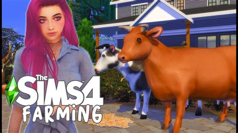 Cows Come To The Sims 4 🌱 The Sims 4 Farming Modscc Youtube