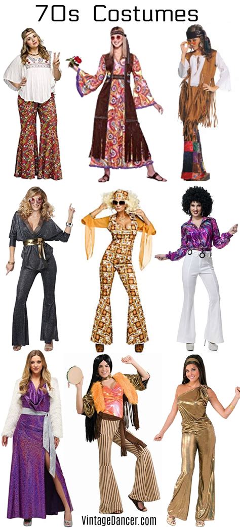 70s Costumes Disco Costumes Hippie Outfits Disco Costume 70s