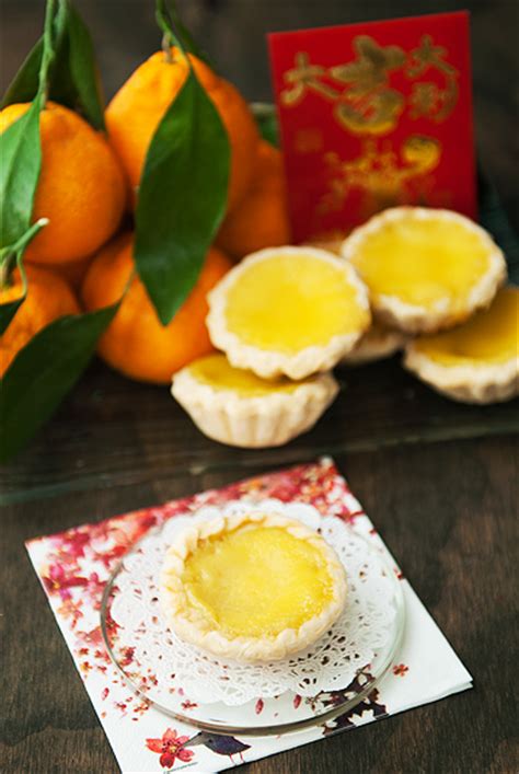 Chinese Egg Custard Tarts Recipe Use Real Butter