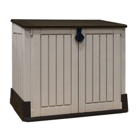 Keter Store It Out Midi Outdoor Plastic Garden Storage Shed Beige
