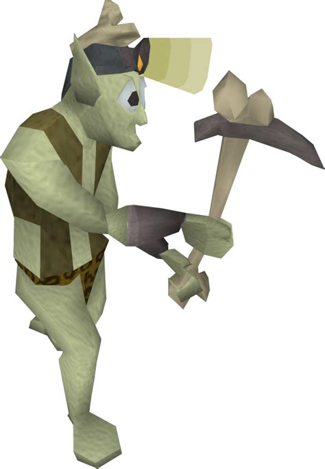 Sometimes they can be seen conversing with one another. Cave goblin miner | RuneScape Wiki | FANDOM powered by Wikia