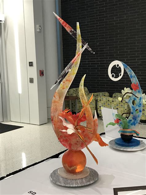 Sugar Sculpture I Made For A Culinary Competition Standing At 35 Feet
