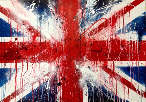 Free Photo Uk Flag Painting Britain British Flag Free Download