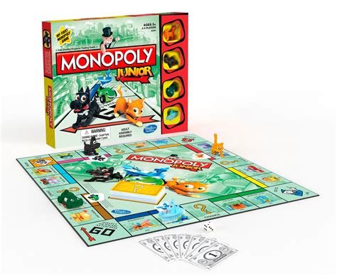 Monopoly Junior Kids Board Game Au Toys And Games