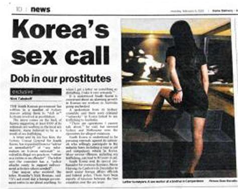 Mochi Thinking Korea S Sex Call Dob In Our Prostitutes The Daily Telegraph