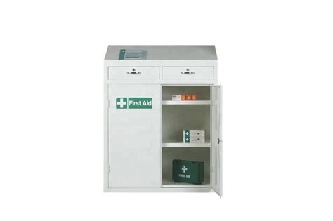 Wall Mounted Metal First Aid Kit Cabinet