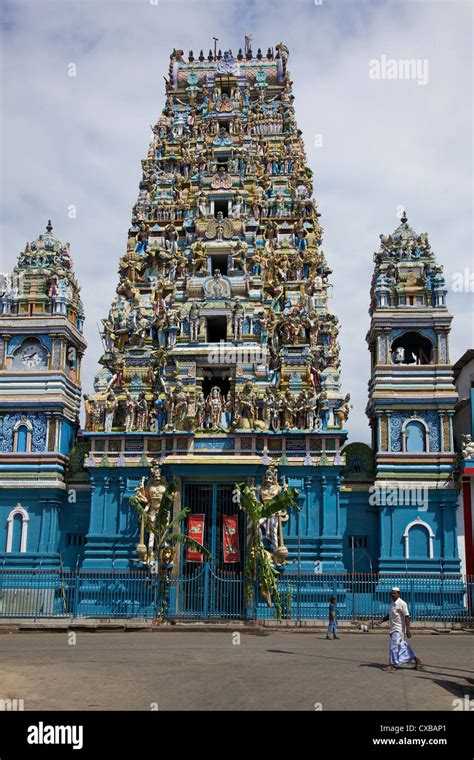 Hindu Temple Colombo Sri Lanka Asia Stock Photo Royalty Free Image