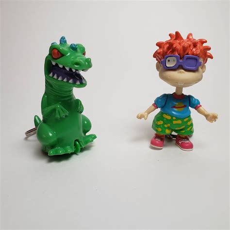 Rugrats Keychain Lots You Choose Tommy Picklesspike Etsy