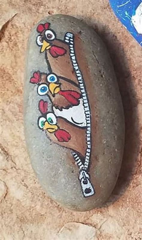 Cute Rock Painting Ideas For Your Home Decor 05 Painted Rocks Rock