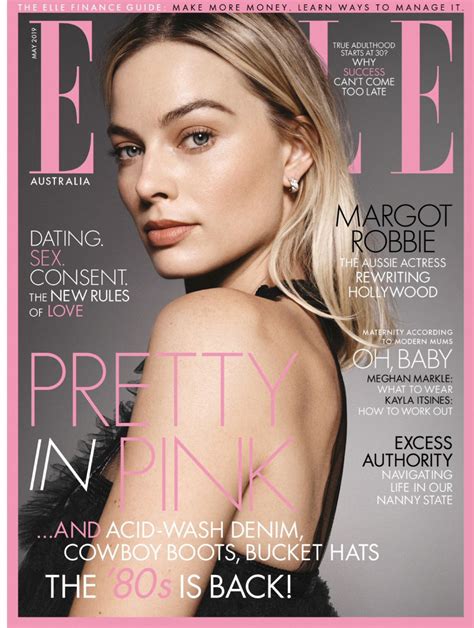 Margot Robbie In Elle Magazine Australia May Hawtcelebs