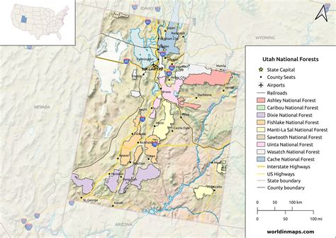 Utah World In Maps