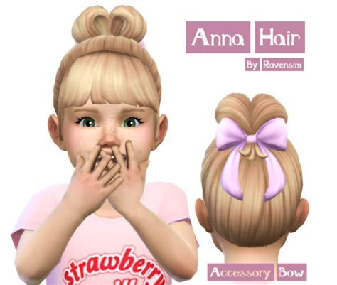 The Sims 4 Anna Hair Base Game Compatible The Sims Book