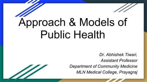 The Models Of Public Healthpptx